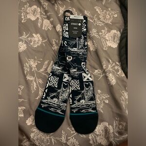 Stance hawaiian print socks men’s L